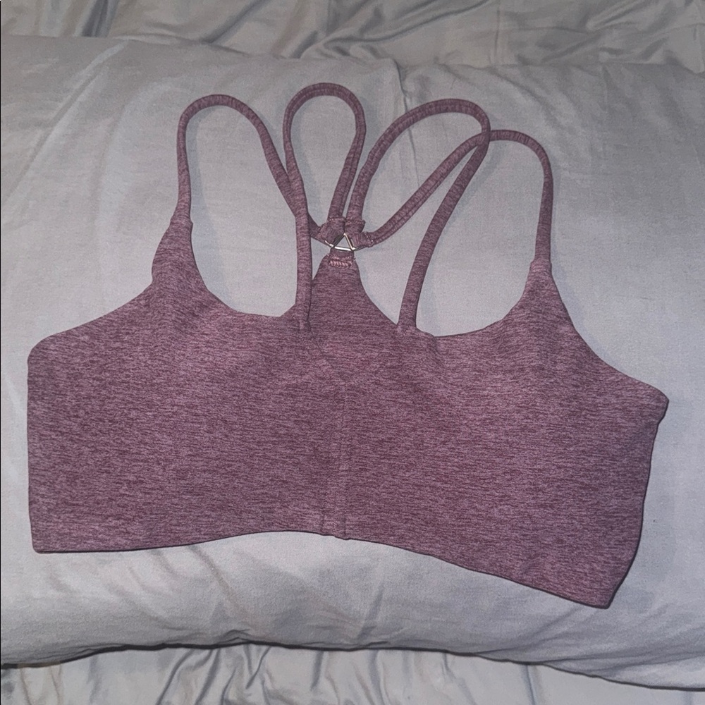 Bombshell Sportswear Top Notch Sports Bra Regal Purple L New